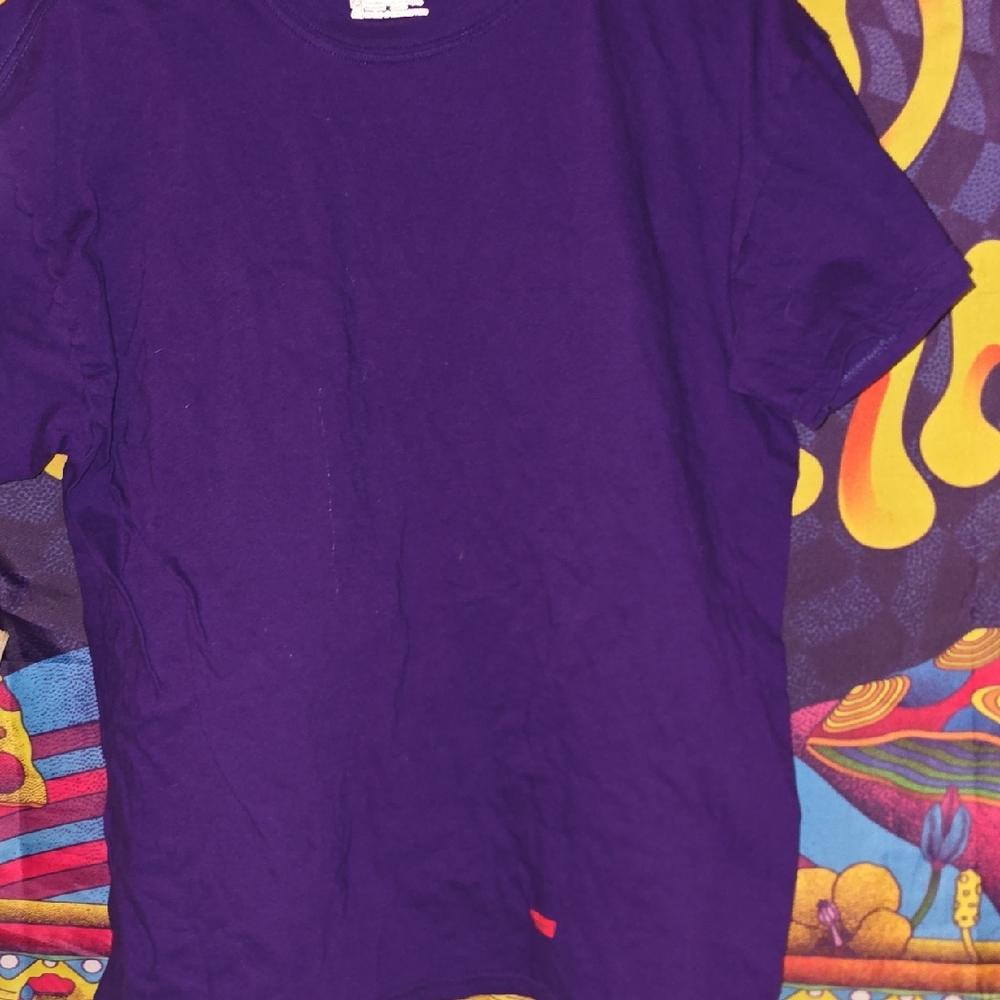 Supreme X Hanes Purple T-Shirt